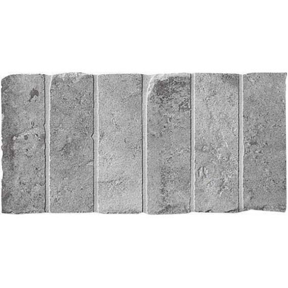 Керамогранит Мозаика B6554- Greca Mosaico Grigio su rete 16.3x32.7
