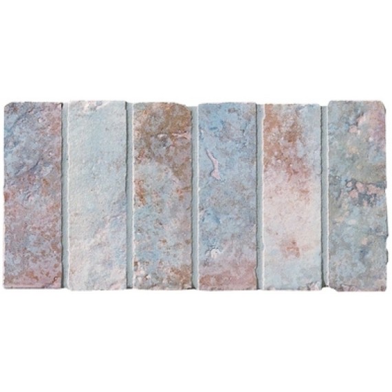 Керамогранит Мозаика B6584- Greca Mosaico Indaco su rete 16.3x32.7
