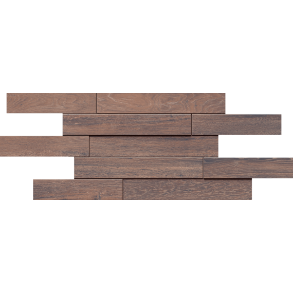 Мозаика Мозаика BG06 Brigantina Muretto 3D неполированная 28x78.5