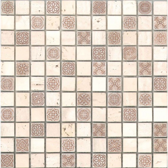 Мозаика BZR610 CIVIS Nola Beige 30x30