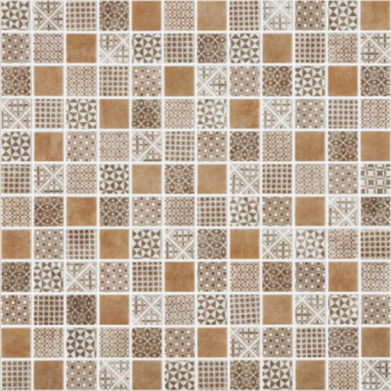 Мозаика Мозаика Born Brown 31.5x31.5 (на сетке)