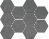 Мозаика CELIAN GRAFITO HEXAGONOS 21x26