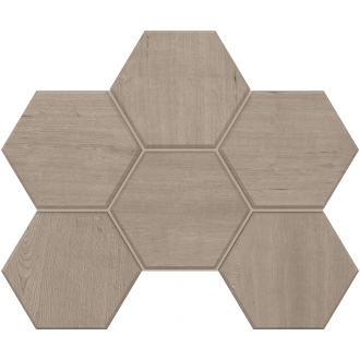 Мозаика CW01 Classic Wood Hexagon неполированная 25x28.5