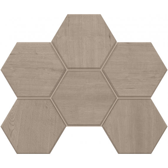 Мозаика Мозаика CW01 Classic Wood Hexagon неполированная 25x28.5