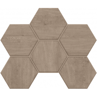Мозаика CW02 Classic Wood Hexagon неполированная 25x28.5