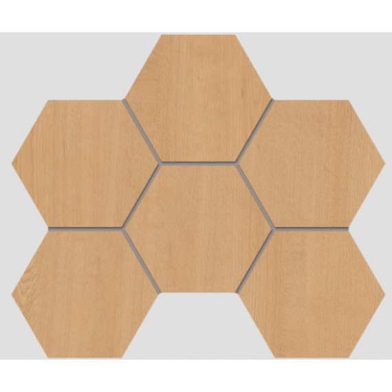 Мозаика Мозаика CW04 Classic Wood Hexagon неполированная 25x28.5