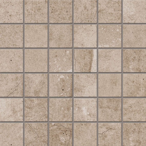 Керамогранит Мозаика EE02 Seed Creamy Неполированный (5х5) 30x30