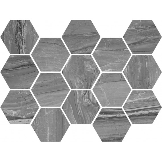 Мозаика Мозаика Eos Argent Hexagon 32.5x22.5