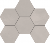 Мозаика GF01 Graffito Light Grey Hexagon неполированный 25x28,5