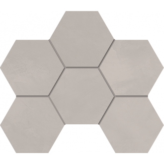Мозаика GF01 Graffito Light Grey Hexagon неполированный 25x28,5