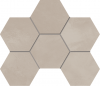 Мозаика GF02 Graffito Light Beige Hexagon неполированный 25x28,5