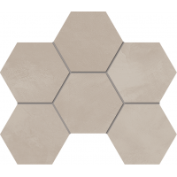 Мозаика GF02 Graffito Light Beige Hexagon неполированный 25x28,5