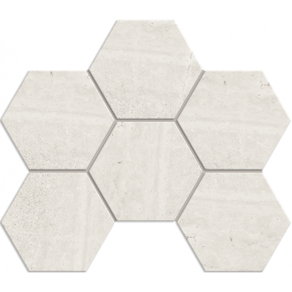 Керамогранит Мозаика KA00 Kailas Ivory Hexagon 25x28.5
