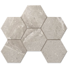 Мозаика KA03 Kailas Light Brown Hexagon 25x28.5