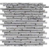 Мозаика L100153526 Harmony Strip Silver 29.4x30x0.8