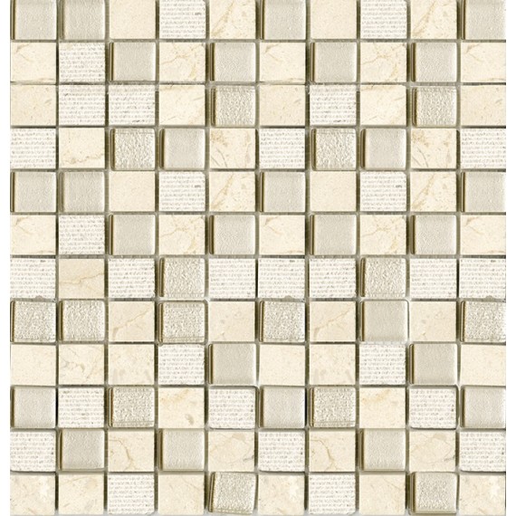 Керамогранит Мозаика L241709561 Time Texture Cream 2.3x2.7 G-518 29.5x28.5