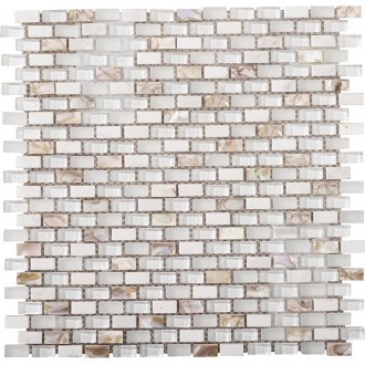 Мозаика L244001101 Tribal Pearl White 28.6x28.3