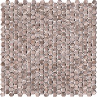 L244008691 Gravity Aluminium Hexagon Rose Gold 30.7x30.4x04