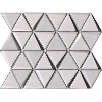 L244009631 Effect Triangle Silver 31x26x0.8