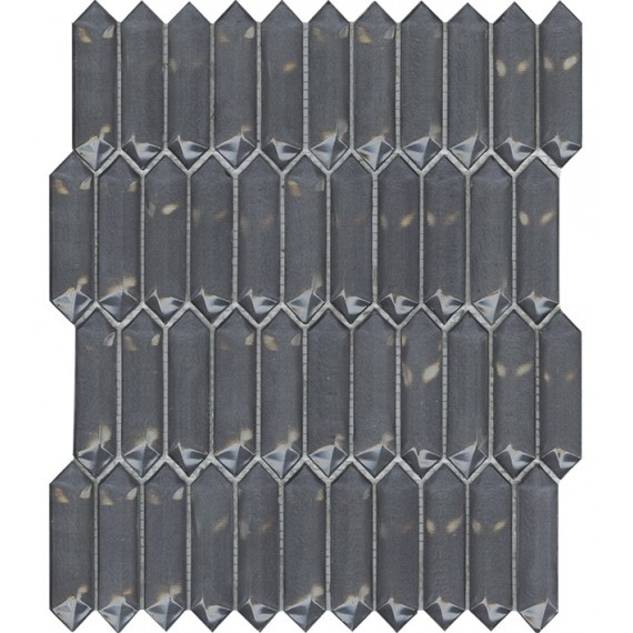 Мозаика Мозаика L244009691 Crystal Navy 29.5x34.5x0.8
