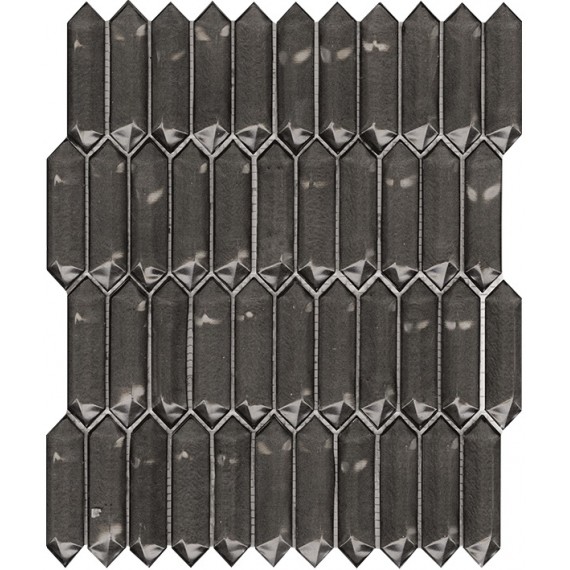 Мозаика Мозаика L244009731 Crystal Black 29.5x34.5x0.8