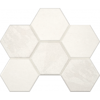 Мозаика LN00/TE00 Luna Hexagon неполированная 25x28.5
