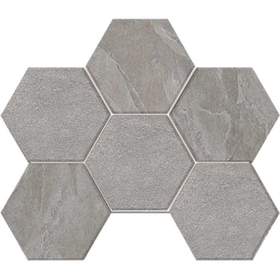 Керамогранит Мозаика LN02/TE02 Luna Hexagon неполированная 25x28.5