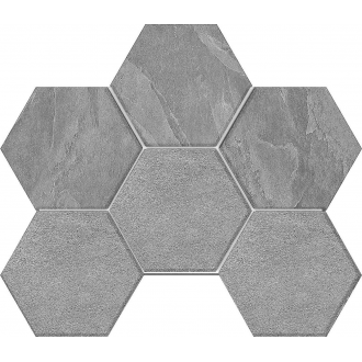 Мозаика LN03/TE03 Luna Hexagon неполированная 25x28.5