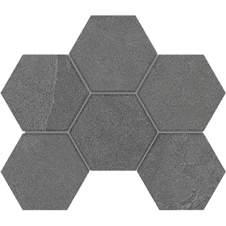 Мозаика LN03/TE03 Luna Hexagon неполированная 25x28.5