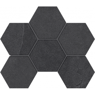 Мозаика LN04/TE04 Luna Hexagon неполированная 25x28.5