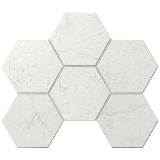 Мозаика MA01 Marmulla Hexagon неполированная 25x28.5