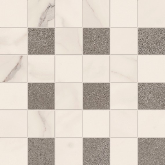 Мозаика MK.TREX 30 2MIX White 30x30