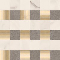 Мозаика MK.TREX DK30 2 White 30x30