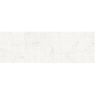 MM11186 Декор Rock мозаичный белый 20х60