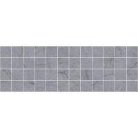 MM11187 Декор Rock мозаичный серый 20х60