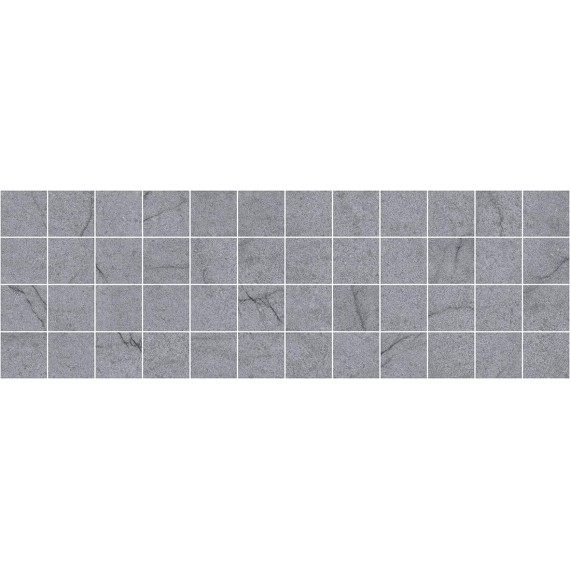 Мозаика MM11187 Декор Rock мозаичный серый 20х60