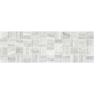 MM11188 Декор Glossy мозаичный серый 20х60