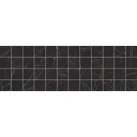 Мозаика MM60074 Royal Декор мозаичный чёрный 20х60