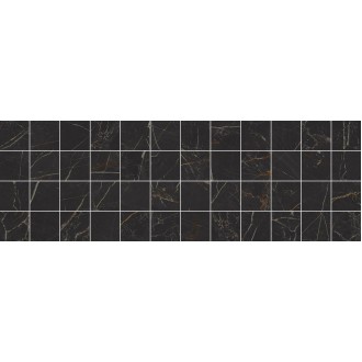 Мозаика MM60074 Royal Декор мозаичный чёрный 20х60