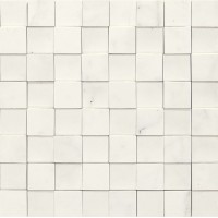 Мозаика MMPU Allmarble Statuario 3D Mosaico 30х30