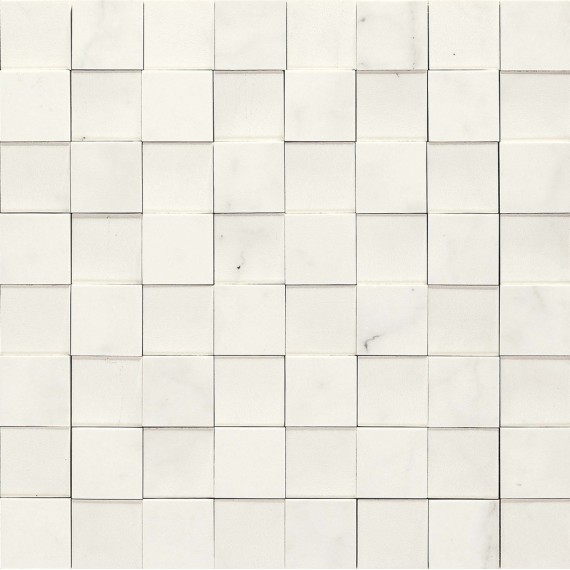 Керамогранит Мозаика MMPU Allmarble Statuario 3D Mosaico 30х30