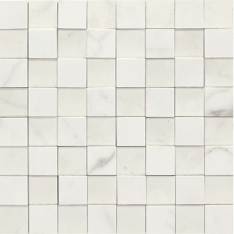 Мозаика MMPW Allmarble Altissimo 3D Mosaico 30х30