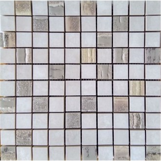 Мозаика MOS. FIZZY TOUCH CREAM 25x25