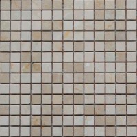Мозаика Marble Mosaic Botticino Fiorito 15*15 305*305