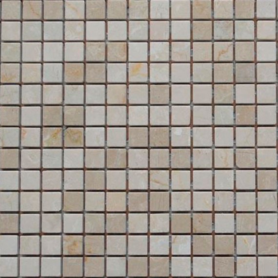 Мозаика Мозаика Marble Mosaic Botticino Fiorito 15*15 305*305
