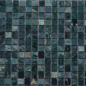 Мозаика Marble Mosaic Green Tinos 15*15 305*305
