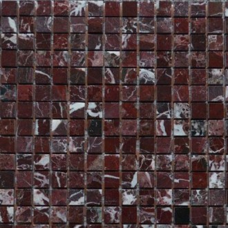 Мозаика Marble Mosaic Rosso Levanto 15*15 305*305