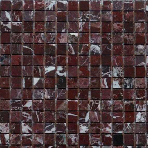 Мозаика Мозаика Marble Mosaic Rosso Levanto 15*15 305*305