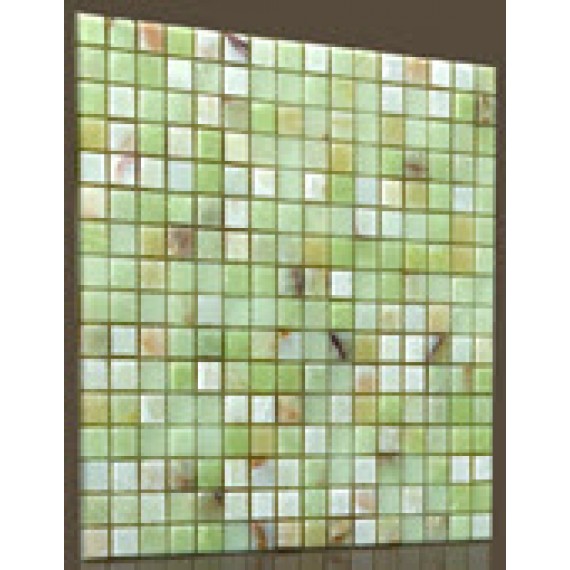 Мозаика Мозаика Marble Mosaic Verde Onix 15*15 305*305