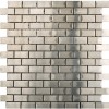 Мозаика Mosaico Brick Acero 2x4 Malla